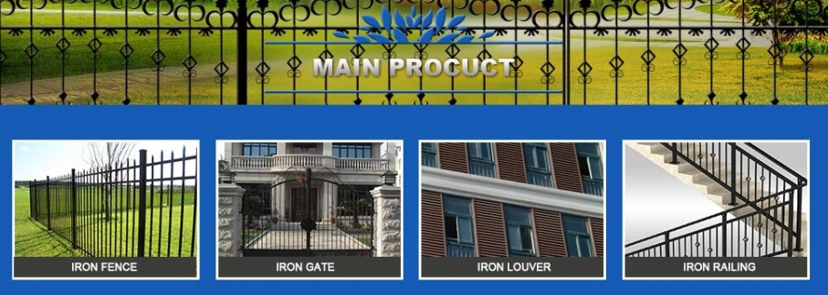 Modern Exterior Metal / Aluminium / Galvanized Steel / Wrought Iron Balcony Balustrade
